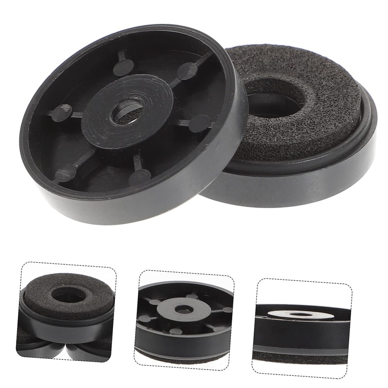 KONTONTY 2sets Speaker Isolation Feet Pad Turntable Isolation Platform HiFi