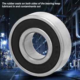 Ball Bearings, 10 Pieces, 6202-2rs Ball Bearings, Double-Sided Seal, Deep Groove Ball Bearing, 15 x 35 x 11 mm, Sealed Single Column Bearings