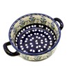 Bunzlauer Soup Bowl 15 cm with Handles Campanula Blue