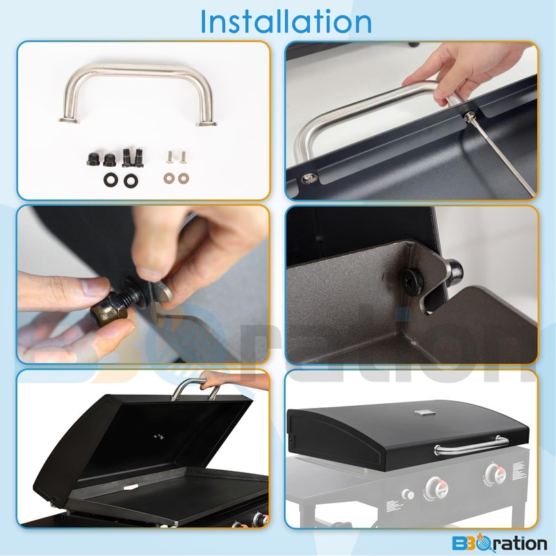 Upgrade Hinged Lid for Blackstone 1517 28 Inch Omnivore Griddle