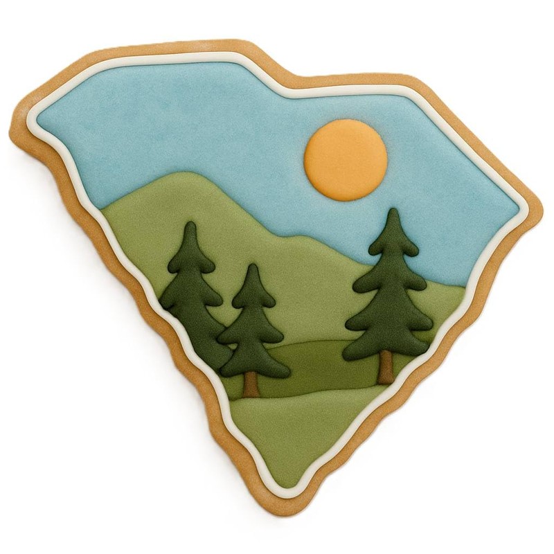 South Carolina State 3.75 Inch Cookie Cutter from The Cookie