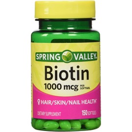 Spring Valley - Biotin 1000 mcg, 150 Tablets
