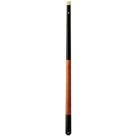 Dufferin Simple Midnight Black and Cherry Stained Canadian Rock Maple Pool Cue, 18.5-Ounce