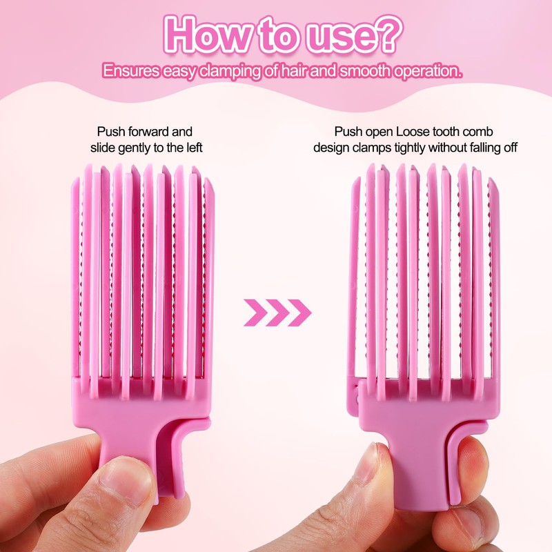 Lyreh Hair Volume Clips, Volumizing Hair Root Lifting Comb Daily