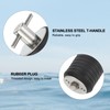 PATIKIL 1" Boat Drain Plug 2pcs T Handle Stainless Steel
