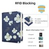 WALNEW Passport Holder Cover Wallet, RFID Blocking Leather Travel Document