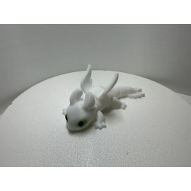 3d printed light fury from how to train your dragon. 3" (green Eyes)