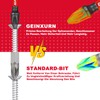 Geinxurn 41-Piece Impact Resistant Screwdriver Bit Set (PH, TX, PZ,