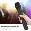 2 in 1 Handheld Mic, VHF Microphone, Wider Frequency Range,