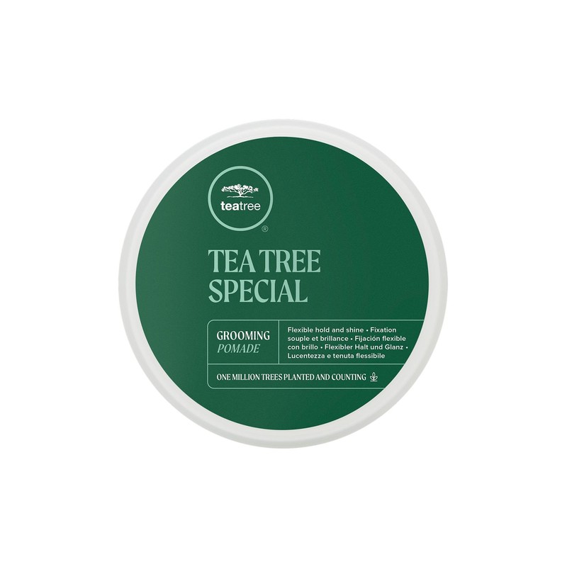 Tea Tree Grooming Pomade, Pomada para Peinar con Árbol de