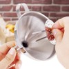 Stainless Steel Funnel with Strainer, Large Wide Mouth, Thickened Household