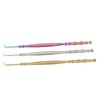 3pcs Stainless Steel Eyelash Lift Brushes Double Ended Lash Separator