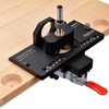 GOINGMAKE Metal Concealed Hinge Jig with Quick Clamp and Dust