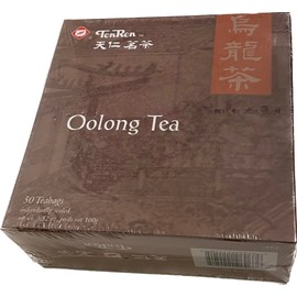 TenRen Oolong Tea (50 Tea Bags, Individually Sealed)
