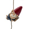FICITI Funny Garden Gnomes Decorations, Archer Bowman Climbing Rope Hanging