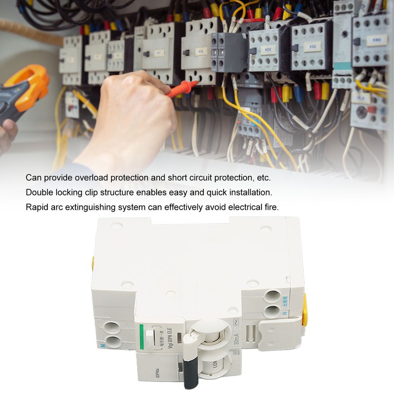 Circuit Breaker Air Switch 1P N AC 230V Leakage Protection