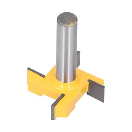 Bit 8mm Shank Spoilboard Surfacing Router Bit 4 Flute Tipped Slab Flattening CNC Woodworking Milling Cutter Planing Tool - Carbide Design for Precision Ideal DIY Projects