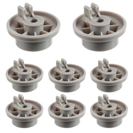 BOJACK 165314 Dishwasher Wheels Lower Basket Wheels Basket Wheels Suitable for Bosch and Thermador Dishwashers 420198 PS3439123 63016302400 (Pack of 8)