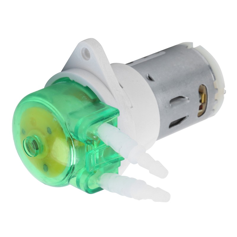 DC Peristaltic Liquid Mini Pump Dosing Water with Silicone Tube