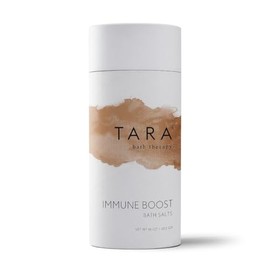 TARA Spa Therapy Immune Boost Bath Salts – Fortifying Aromatherapy Soak with Eucalyptus & Tea Tree, 100% Pure Essential Oils, 16 oz