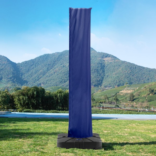 MEVBC Patio Umbrella Cover, Water Resistant Replacement Covers with Zipper