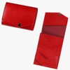 Abrasas Small Wallet That Can Hold Many, red