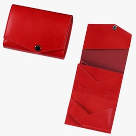 Abrasas Small Wallet That Can Hold Many, red