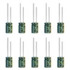 10 Pieces of 50V 1UF capacitors High Frequency Aluminum electrolytic