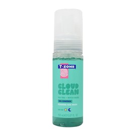 T-Zone Cleanse & Refresh Tea Tree & Witch Hazel Foaming Face Wash (150ml) | Gentle Cleanser with Salicylic Acid & Niacinamide for Acne, Blemishes and Blackheads | Clear Skin Formula for Sensitive Skin