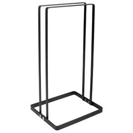 QWORK® hanger organizer stacker, iron hanger stacker, detachable, 30cm high, black