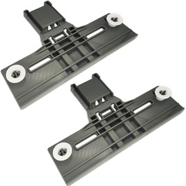 W10350375 UPGRADED Dishwasher Top Rack Adjuster for Kitchenaid Whirlpool Kenmore, W/1.25" Diameter Wheels Upper Rack Replacement Parts Replaces W10250159 W10712395 AP5957560 3516330