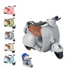 YXTXGUA Mini Scooter Toy for Plush Doll Motorcycle with Light