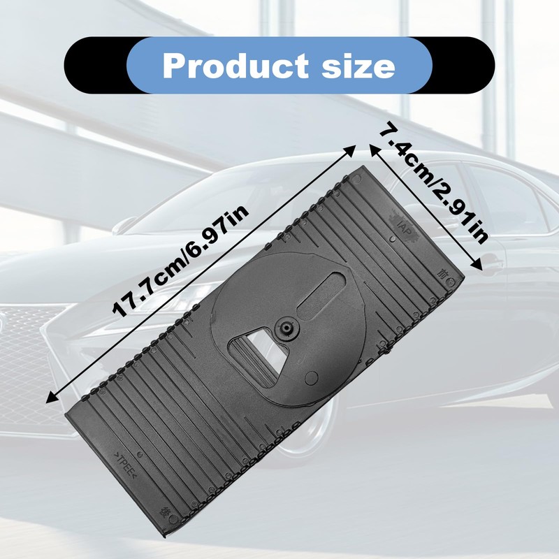 Shift Slider Center Console Slide Cover Compatible for Lexus IS250