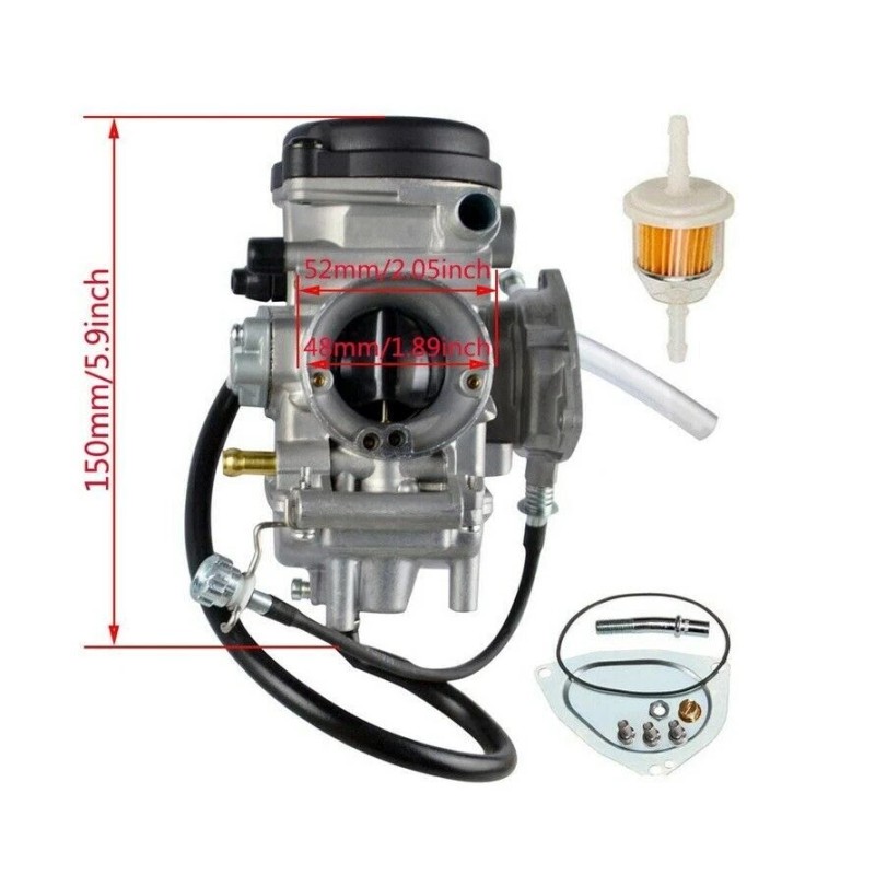 PCC Carburetor for Yamaha Grizzly 350 ATV Quad 2x4 4x4
