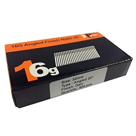 Angled 20° 500 x 32mm - Handy Pack Angled 16G Second Fix Nails