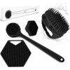 Cepillo Corporal de Silicona 4 Piezas SQLMTAU SQL-121 - Exfoliante