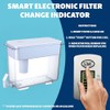 30-Cup Water Filter Pitcher & 5 Filters & Electronic Filter