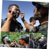 Operitacx 3Stücke Camo Creme Gesichtsfarbe Militärische Tarnfarbe für Outdoor Aktivitäten