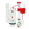 DICA, Sistema DICA Dual para W.C., Acabado Blanco y Rojo,