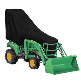 SIRUITON Tractor Covers Waterproof Heavy Duty Compatible with Large Size John Deere, Kubota, Bobcat, Mahindra, Waterproof, Dustproof, Universal Tractor Cover with Black Protective Bag