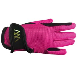 Woof Wear Young Rider Pro Gloves - Berry - Breathable - Unisex - Specifically designed for the needs of young riders