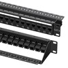 Cable Matters 1U 19-Inch 24-Port 10Gbps Cat6 Ethernet Patch Panel
