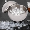 Duokon Recipiente de cubeta de Hielo con Aislamiento de Doble