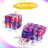 IGINOA 4 Packs Infinity Cube Toy Stress Relieving Game for