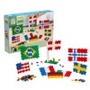 Plus-Plus 3932 Ingenious Construction Toy, Flags of All World, Creative