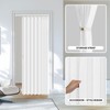 AJAZZ Set: Curtain Rods No Drilling (38-53" W Adjustable Range)