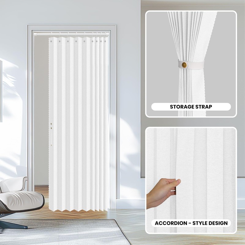AJAZZ Set: Curtain Rods No Drilling (38-53" W Adjustable Range)