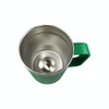 Malone Irish Coat of Arms Stainless Steel Green Travel Mug