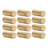 12Pcs Standoff Screws Stainless Steel Electroplated Brushed Gold Advertising Nails