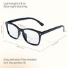 CCVOO 5 Pack Reading Glasses Blue Light Blocking Women/Men, Anti